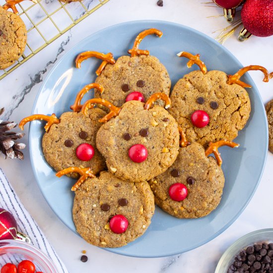 Christmas Reindeer Cookies