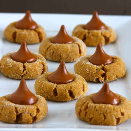 Peanut Butter Blossom Cookies