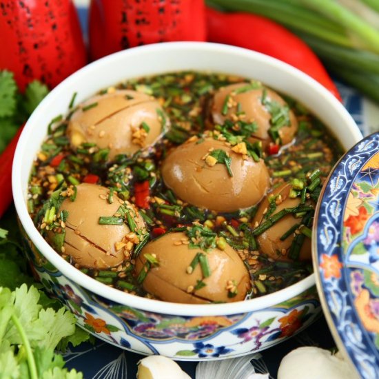 Asian Marinated Eggs