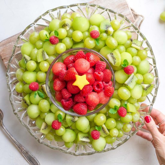 Christmas Fruit Platter