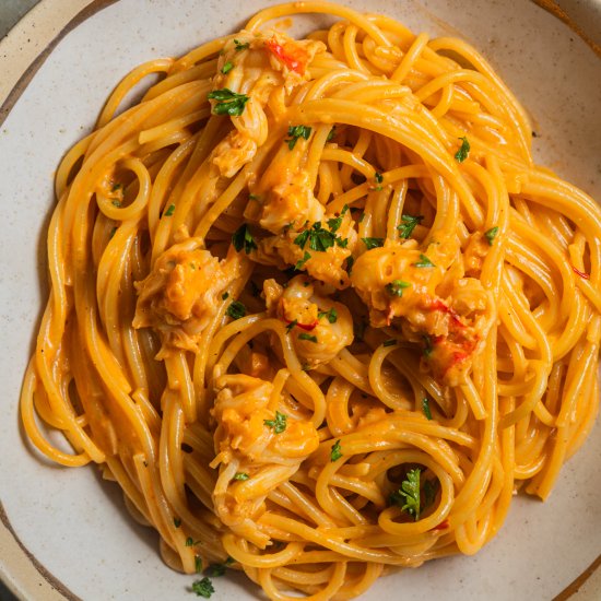 Creamy Lobster Pasta