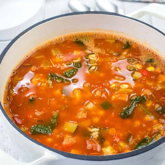 10 Vegetable Soup Recipe