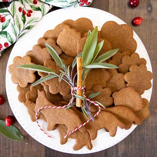 Pepparkakor-Swedish Ginger Cookies