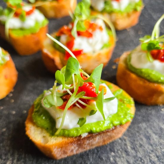 Christmas Crostini