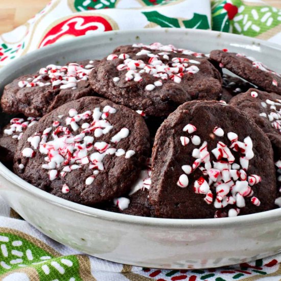 Chocolate Peppermint Cookies