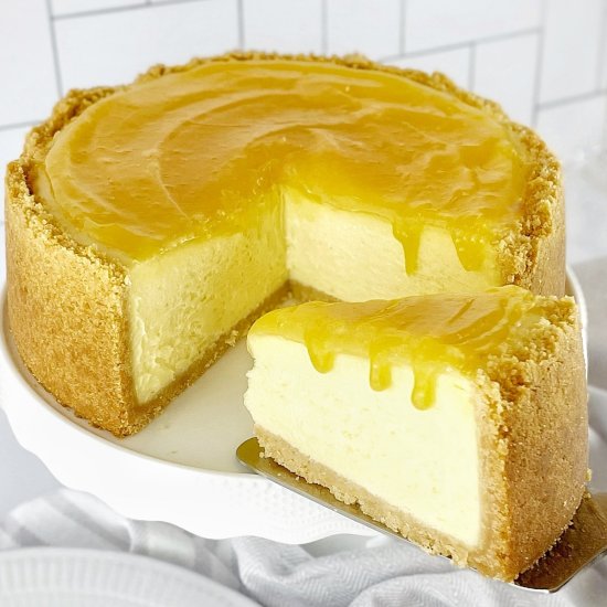 Lemon Curd Cheesecake