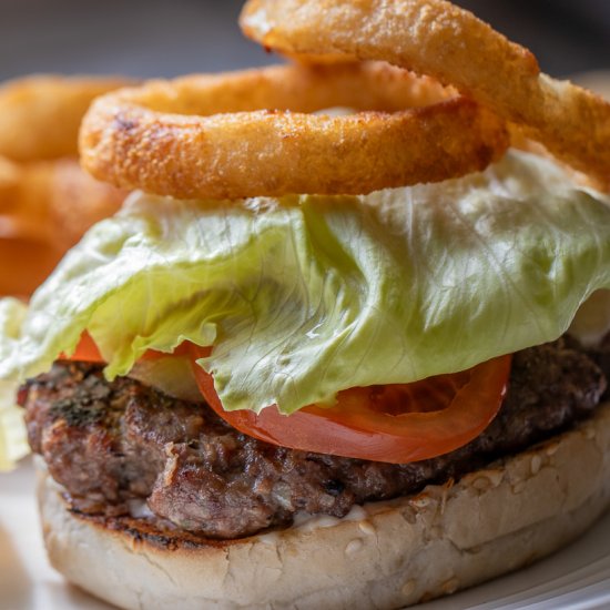 Air Fryer Frozen Burgers