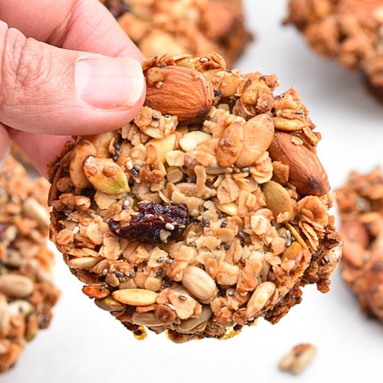 Flourless Granola Cookie recipe