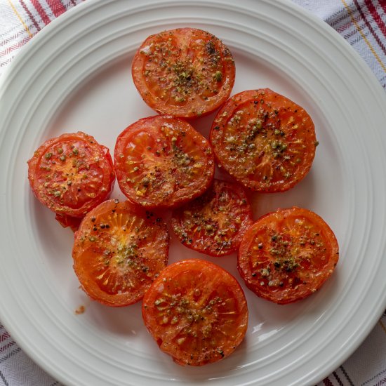 Air Fryer Roasted Tomatoes