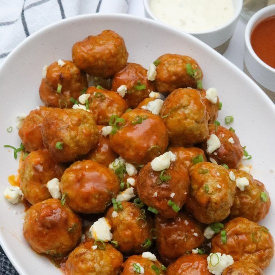 Buffalo Chicken Meatballs