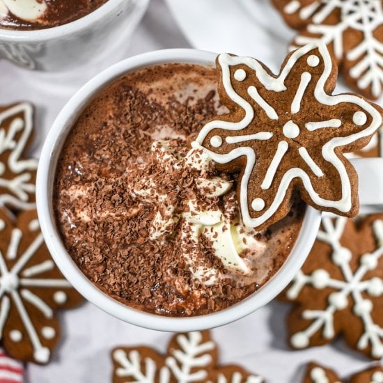 Gingerbread Hot Chocolate