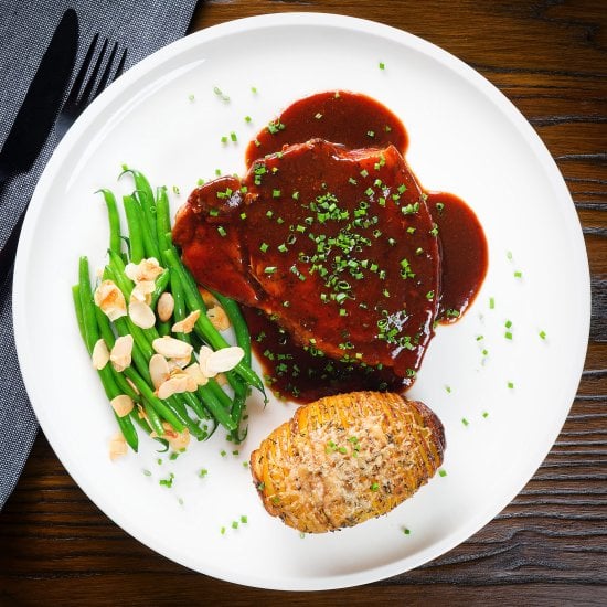 Pork Chops with BBQ Sauce