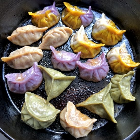 Naturally Colored Dumpling Wrappers