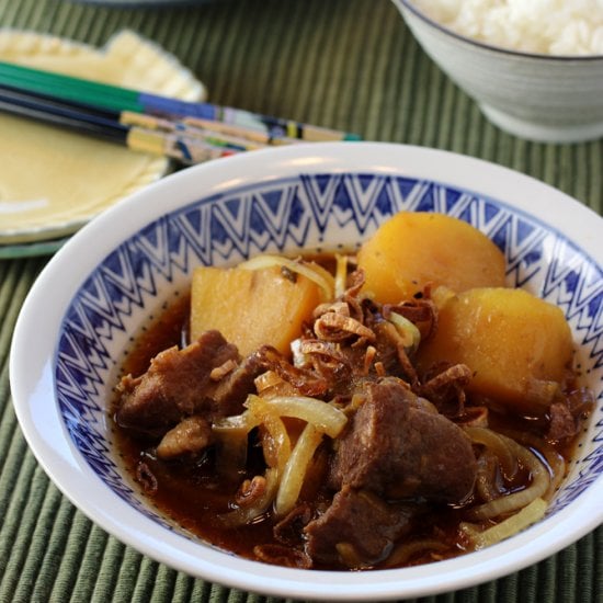 Kecap Manis-Braised Pork