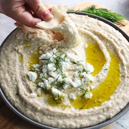 Creamy White Bean Hummus