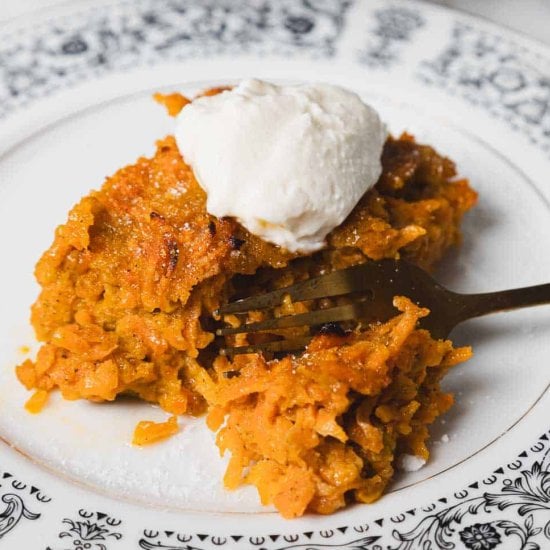 Gluten-Free Carrot Kugel Recipe